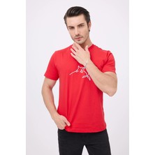 Marıne Tee™ Deniz Temalı Ribana Bisiklet Yaka Pamuk T-Shirt