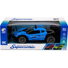 1:18 Racing Uzaktan Kumandalı Şarjlı Spor Araba - Mavi