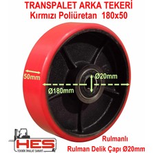Poliüretan Transpalet Tekerleği 180X50 mm