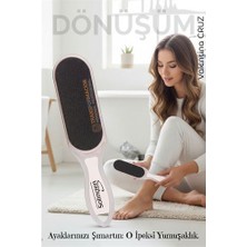 MertUS Peeling Çift Taraflı Ayak Törpüsü  Nasır Giderici Ölü Deri Pedikür Aleti So - DUP8052-4309