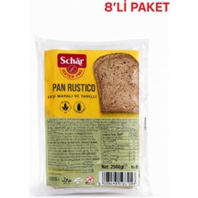 Schar Pan Rustıco Ekşi Mayalı ve Tahıllı Ekmek 250GR*8 Adet