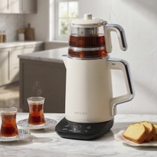 Aryıldız Omega Tea Çay Makinesi Krem