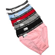 Florence 6lı Asorti Penye Bikini Külot