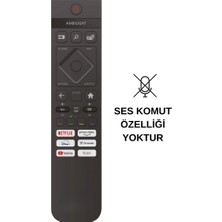 Ata Elektronik Ses Komut Yoktur - Phılıps The One The Xtra Serisi Ambılıght PH-V17-IR Philips Kumandası
