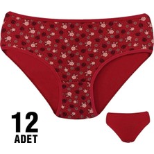 Herrenk Dondeza 301-129 Desenli Bayan Bato 12'li