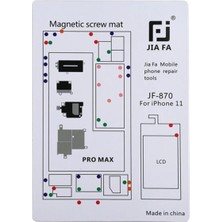 MertUS Jıafa JF-870 iPhone 11 Pro Max Mıknatıslı Çalışma Hasırı Vida Gostergeli-(57 - DUP1128-7872