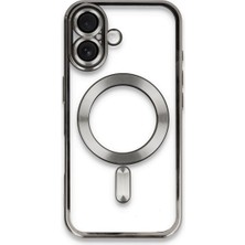 WebMediCode Iphone 16 Kılıf Kross Magneticsafe Kapak - Titan Gri