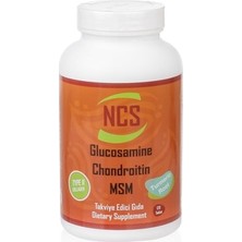 Ncs Glucosamine Chondroitin MSM TYPE II Collagen Turmeric 120 Tablet