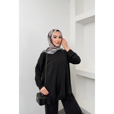 Mihran Butik Liora Model Ithal Pike Kumaş Cep Detaylı Kadın Takım