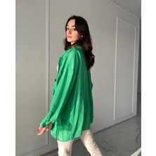 Butikkce Oversize Düşük Omuz Gömlek