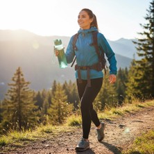 Runaway Motivasyon Su Matarası 1 Litre – Günlük Su Takibi