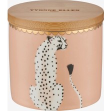 Yvonne Ellen Animals Pembe Porselen Saklama Kabı 10X9,5 cm