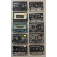 Göksoy 10 Tane Türkçe Pop Kaset Lotu (Kartonet Yoktur Sadece Kasettir)