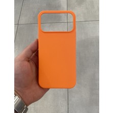 Iphone 17 Pro Max Uyumlu Darbe Emici Içi Kadife Lansman Silikon Kılıf