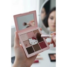Miniso Sanrio Hello Kitty Lisanslı 9 Renkli Far Paleti – 02 Kırmızı Tonları