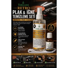 Terlans Plak Temizleme Seti | Vinyl Record Cleaning Kit | Pikap & Gramofon için Profesyonel Plak ve İğne Temizleyici | Stylus Cleaner + Record Cleaning Solution