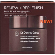 Dr Dennıs Gross Dr. Dennis Gross Advanced Retinol + Ferulic Intense Wrinkle Cream 60 ml – Kırışıklık Görünümü Karşıtı, Sıkılaştırıcı & Nemlendirici Krem