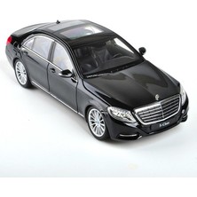 Welly 1/24 Ölçekli Mercedes-Benz S Class Siyah Metal Araba Detaylı Tasarım