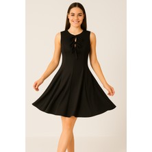 Tomris Butik Bayan Elbise Sıfır Kol