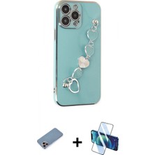 Pileli Store Pilelistore™ iPhone 13 Pro Kılıf Nova Işık Prime - Siyah 3D Antistatik Seramik Nano Ekran Koruyucu + Shine Kamera Lens Koruma Cam - Pe