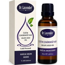 Dr. Lavender Bahçemizden Üzüm Çekirdeği Yağı Saf Doğal Soğuk Sıkım 50 ml
