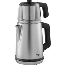Beko 2220 Ic Inox Cam Demlikli Çay Makinesi 0,7 L Demlik Kapasitesi Çelik Gövde