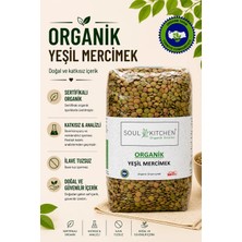 Soul Kitchen Organik Yeşil Mercimek 750 gr