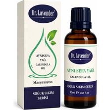 Dr. Lavender Bahçemizden Aynısefa Yağı Calendula Maserasyon Soğuk Sıkım Yağ 50 ml