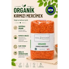 Soul Kitchen Organik Kırmızı Mercimek 750 gr