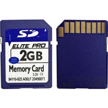 Elite Pro 2GB SD Hafıza Kartı Garantili Yüksek Hızlı 2 GB Kapasite