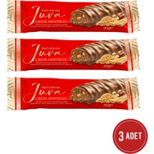 Patiswiss Juva Fındıklı, Kakaolu ve Krep Kırıklı Sütlü Çikolata Bar, 30G x 3 Adet