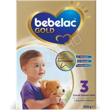3 Adet Bebelac Gold Çocuk Devam Sütü No:3 350 gr