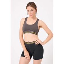Athleshorts™ Yüksek Bel Kadın Uzun Boxer Şort