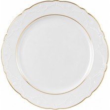 Porland Boya Yaldız 20 cm Duz Tabak