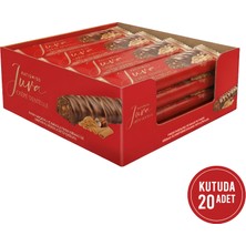 Patiswiss Juva Fındıklı, Kakaolu ve Krep Kırıklı Sütlü Çikolata Bar, 30G x 20 Adet