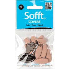 Panpastel Covers Oval Set No:3 (Oval Spatül Resim Süngerleri) 10 Parça