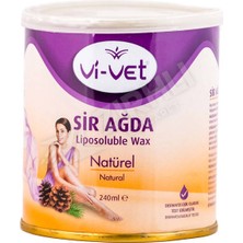 2 Adet Vi-Vet Natürel Sir Ağda 240 ml