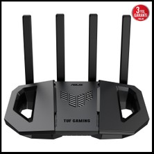 Asus TUF-BE3600, BE3600, 4 Port, 3600MBPS, Dual Band, Wifi 7, Aimesh, Aiprotection Pro, Gamıng Extendable Router