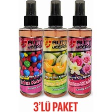 Black Oto Bakım Üçlü Auto Deepen 200ML Sprey Araç Kokusu Vanilya &gül,sakız Vekavun
