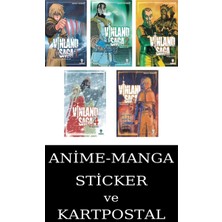 Kurukafa Yayınları Vinland Saga 1-2-3-4-5 Manga Seti (5 Kitap) / Anime-Manga Sticker ve Kartpostal Hediyeli