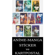 Kurukafa Yayınları Vinland Saga 1-2-3-4-5-6-7-8-9-10 Manga Seti (10 Kitap) / Anime-Manga Sticker ve Kartpostal Hediyeli