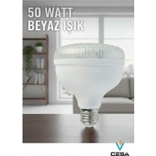 Cesaa Elektrik Horoz Elektrik 50WATT Crystal Beyaz Işık 50W Kristal LED Ampul