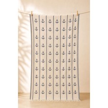 Ege Cotton Çapa Desenli Peştemal Havlu 90 x 160 cm Çift Taraflı