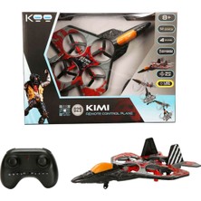 PopŞeker Işıklı Uzaktan Kumandalı Uçak Drone - USB Şarjlı Akrobatik Uçuş Aracı