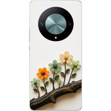 Le Balvo Honor X9B Uyumlu Dalda Açan Çiçekler Baskılı Silikon Kılıf