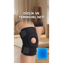 Destekli Diz Korsesi Çapraz Bağ Menisküs Ağrısı Için Termojelli Dizlik