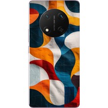 Le Balvo Honor Magic 7 Lite Uyumlu Modern Desenler Baskılı Silikon Kılıf