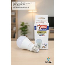 Cesaa Elektrik Ampul Horoz Elektrik 15W Beyaz Işık LED Ampul Premier 15WATT Beyaz Işık E27