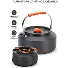 Alıç Kamp Çaydanlığı Alüminyum 1.5 Lt Hafif Dayanıklı - Outdoor Camping Çaydanlık