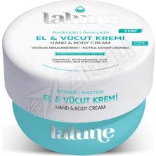 Lalune Avokado Yoğun Nemlendirici El ve Vücut Kremi 300 ml